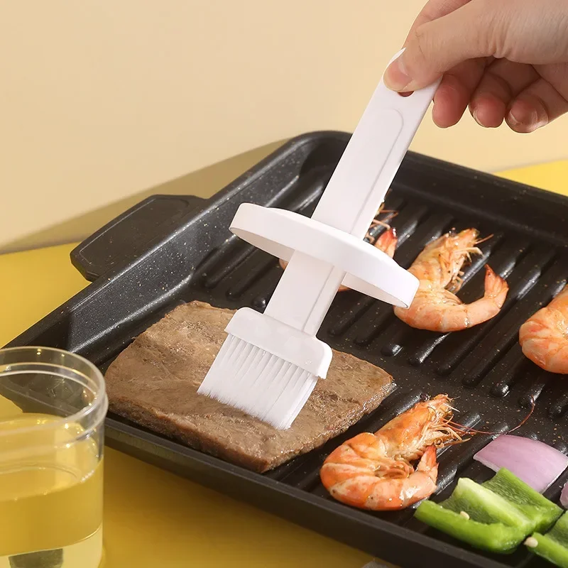 Cookware Bbq Oiler With Brush Kitchen Utensil Kitchen Baking Utensils Barbeque Oil Brush Outdoor Barbecue Cooking Tools Modern - Image 4