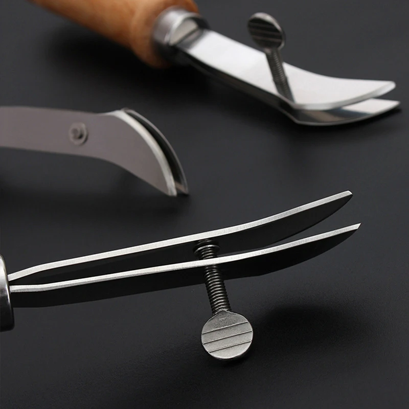 Adjustable Leather Edge Stitching Groover Craft Groove Gouge DIY Tool Crimper Slotting and Grooving - Image 5
