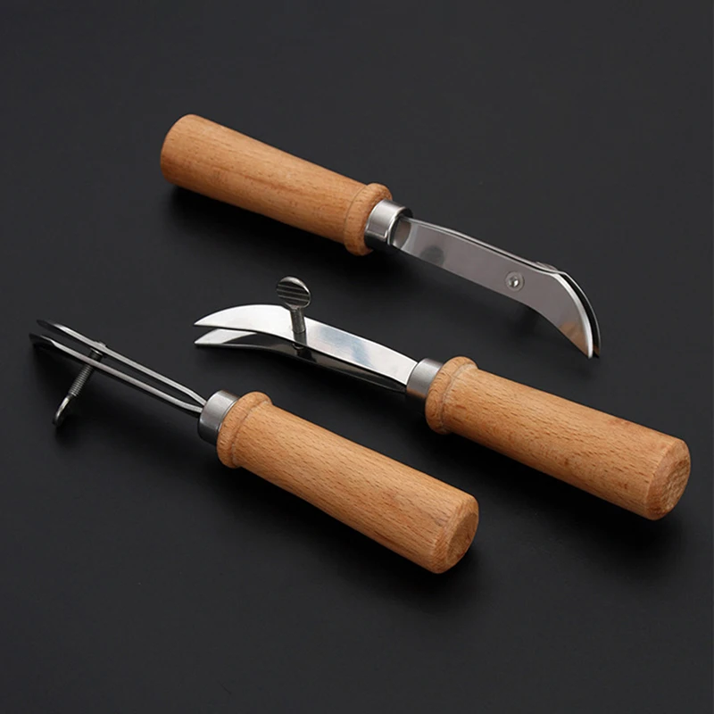 Adjustable Leather Edge Stitching Groover Craft Groove Gouge DIY Tool Crimper Slotting and Grooving - Image 3