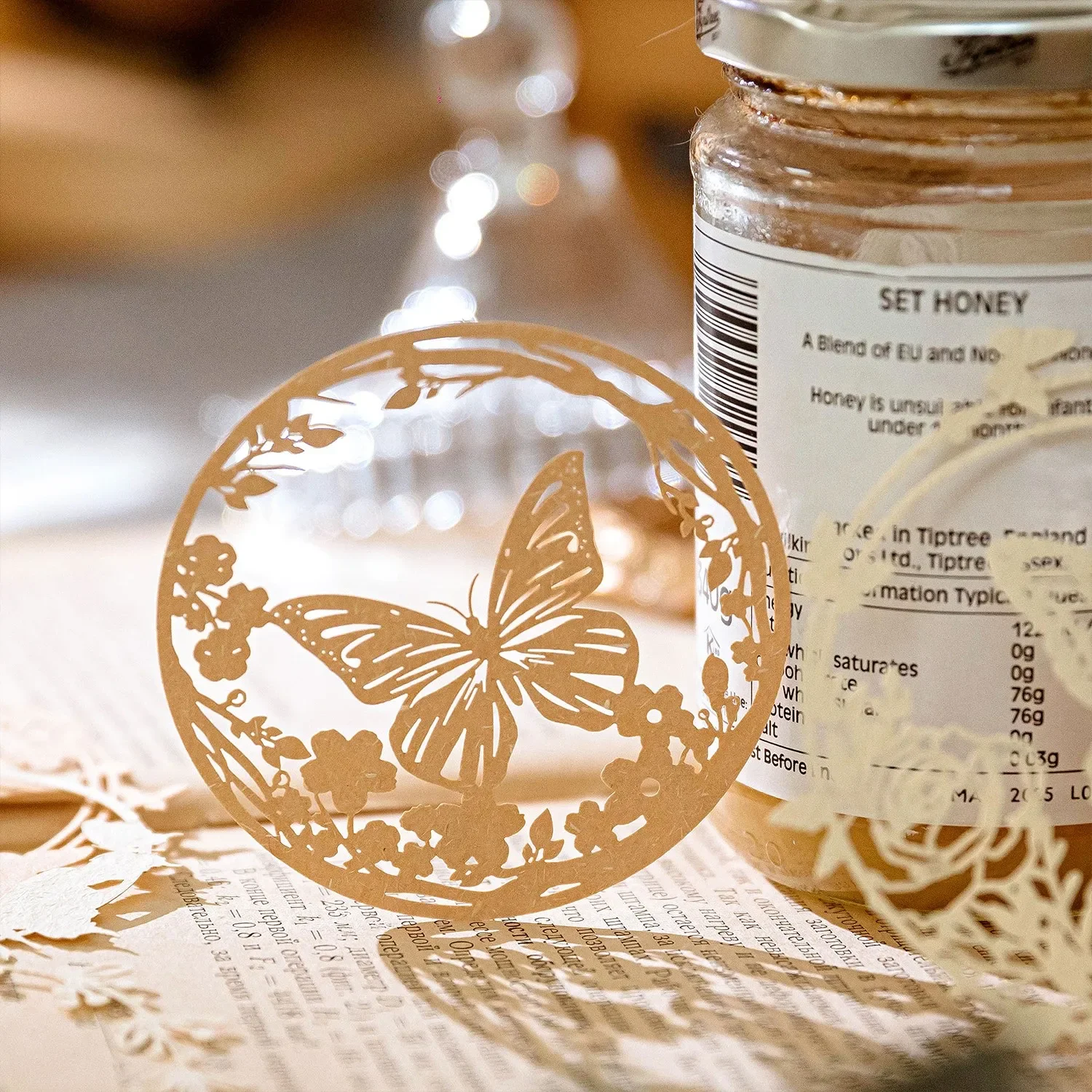 10pcs Hollow Frame Card Package for Vintage Handbook Decoration Collage Material Scrapbook Planner Journal Art Handmade Crafts - Image 6